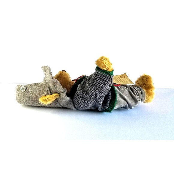 Vtg HERMANN Oktoberfest Mohair Teddy Bear Limited Edition Collectible 1994 - Picture 6 of 15